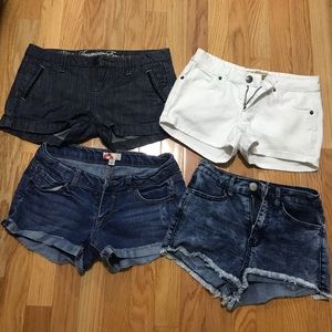 4 Pairs Of Jeans Shorts Bundle